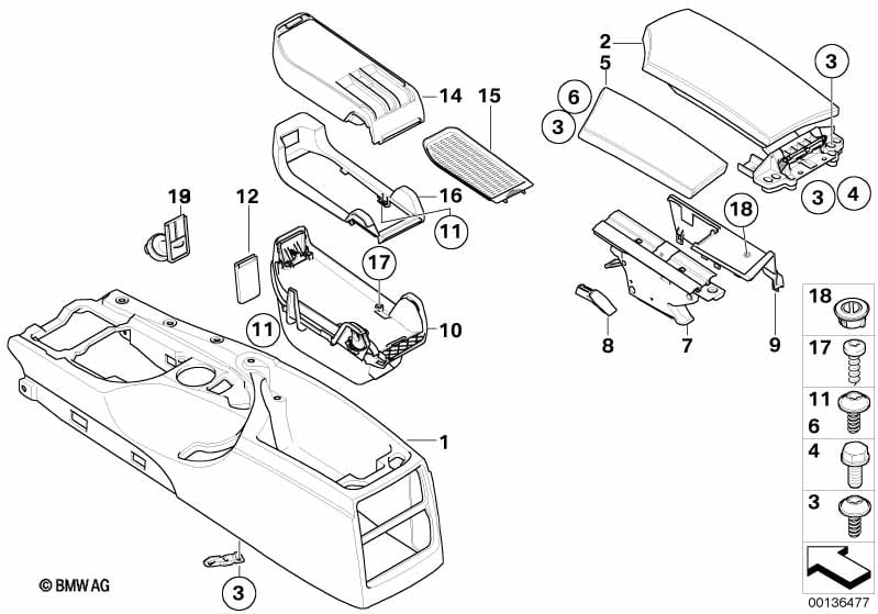 Retrofit, armrest front, movable