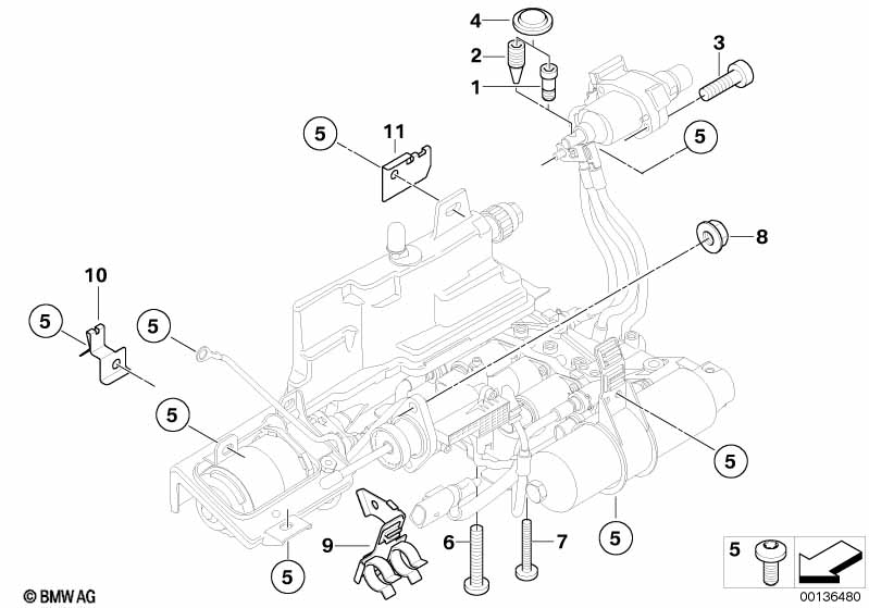 GS6S37BZ(SMG) Hydraulic line clamp