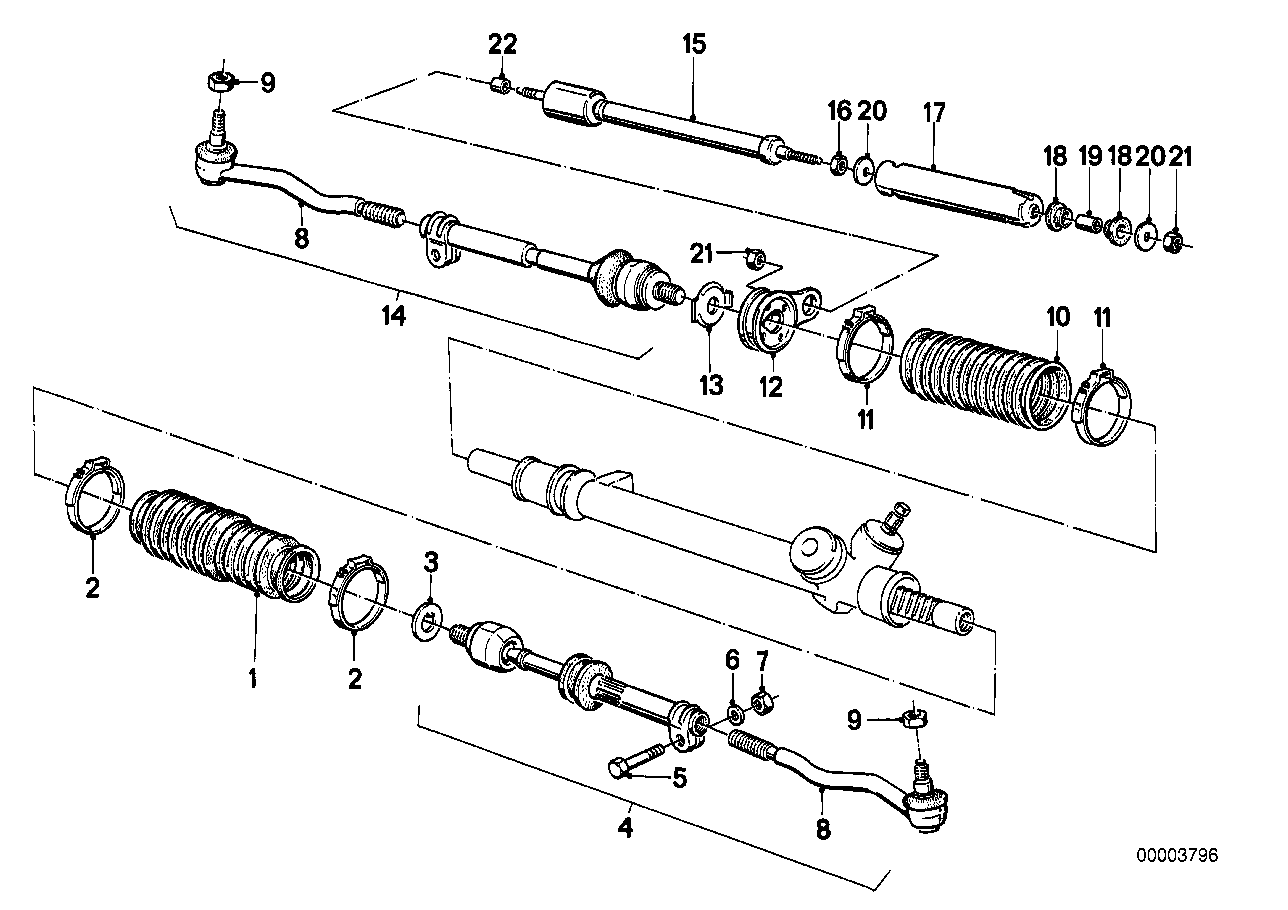 Genuine BMW 32111126360 Tie Rod | ML Performance UK Car Parts
