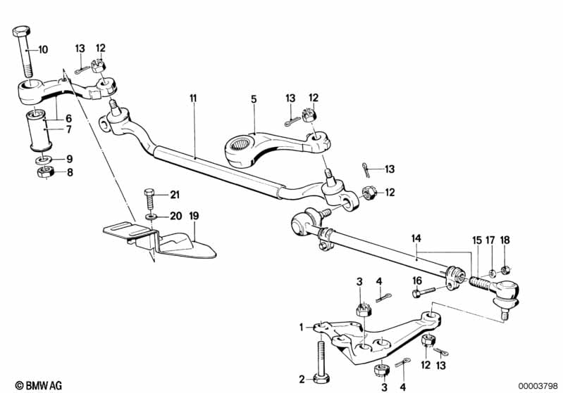 Steering linkage/tie rods