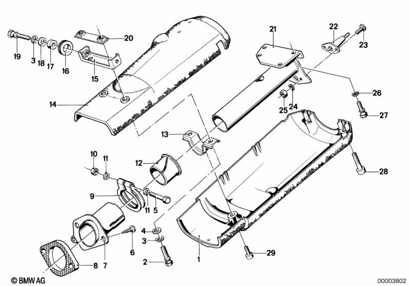 Genuine BMW 32311115062 E30 E21 Clamp (Inc. 316i) | ML Performance EU Car Parts