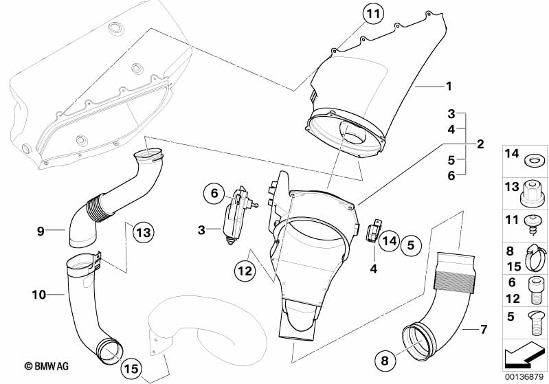 Suction pipe for air duct system