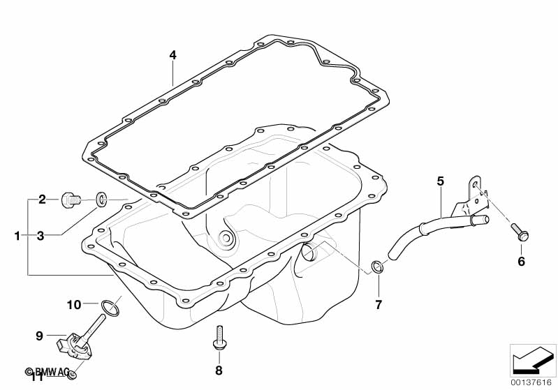 Genuine BMW 11437529257 E46 E85 E83 O-Ring 14,5X3,0 (Inc. 316ti, 318ti & 318i) | ML Performance UK Car Parts