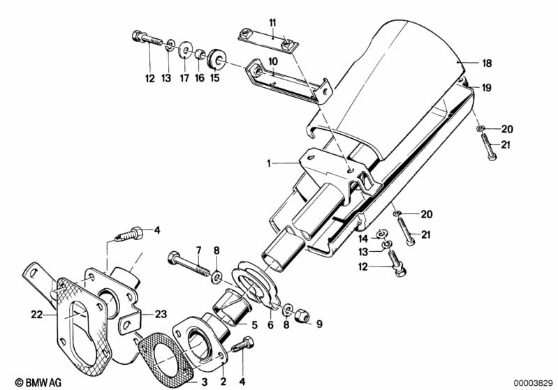 Genuine BMW 07119906833 E24 E34 Fillister Head Screw M5X35-Z3 (Inc. 525tds) | ML Performance UK Car Parts