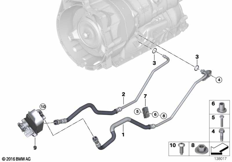 Genuine BMW Mini 07119904116 E65 E84 Hex Bolt M6X30-8.8-ZNS3 (Inc. 118d, 318d & 125i) | ML Performance UK Car Parts
