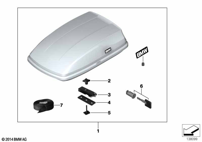 Roof box 350