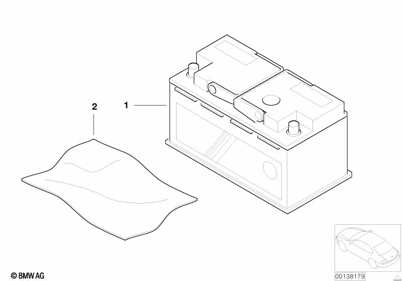 Original BMW battery
