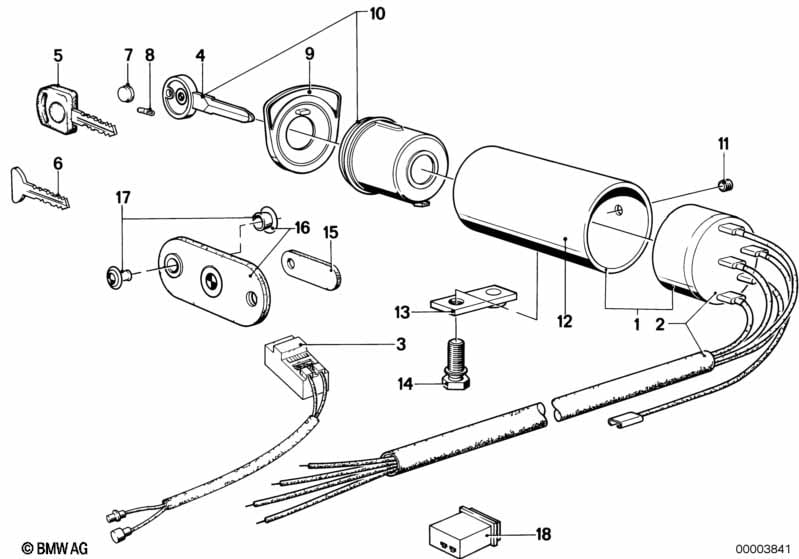 Steering lock/ignition switch
