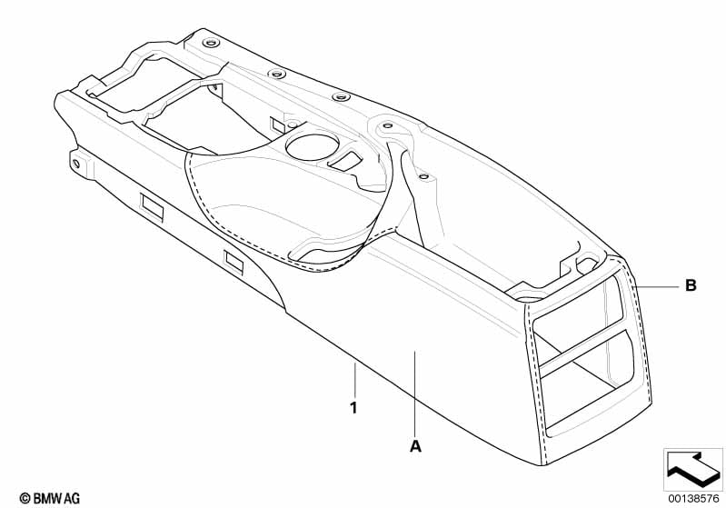 Individual center console