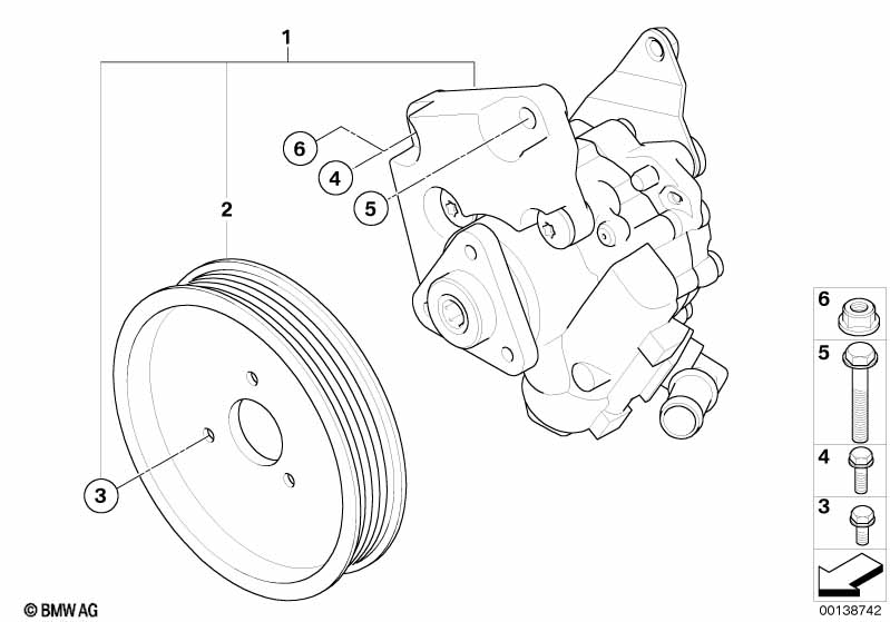 Power steering pump