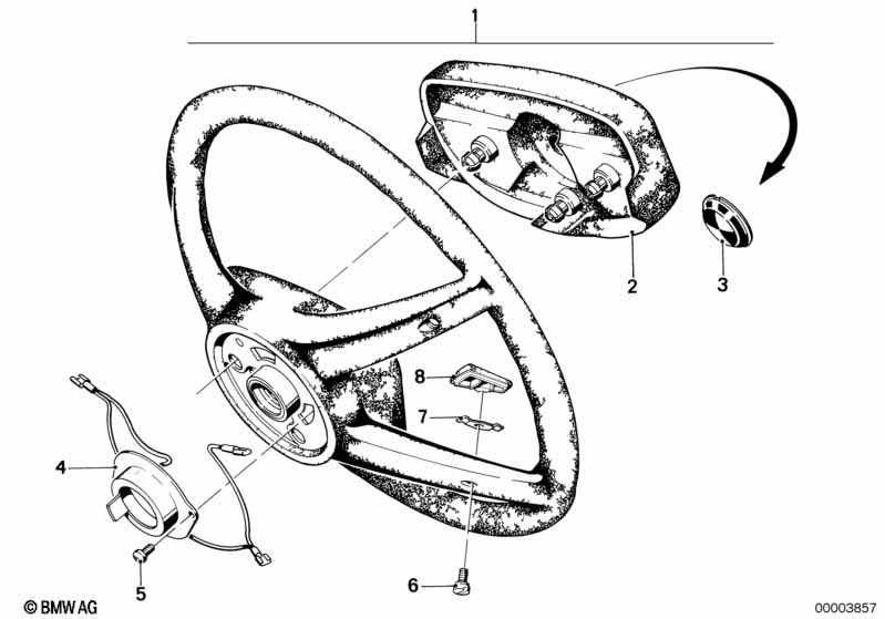 Genuine BMW 32331117126 E30 E21 E36 Fillister Head Screw M3,5X8 (Inc. 850CSi) | ML Performance UK Car Parts