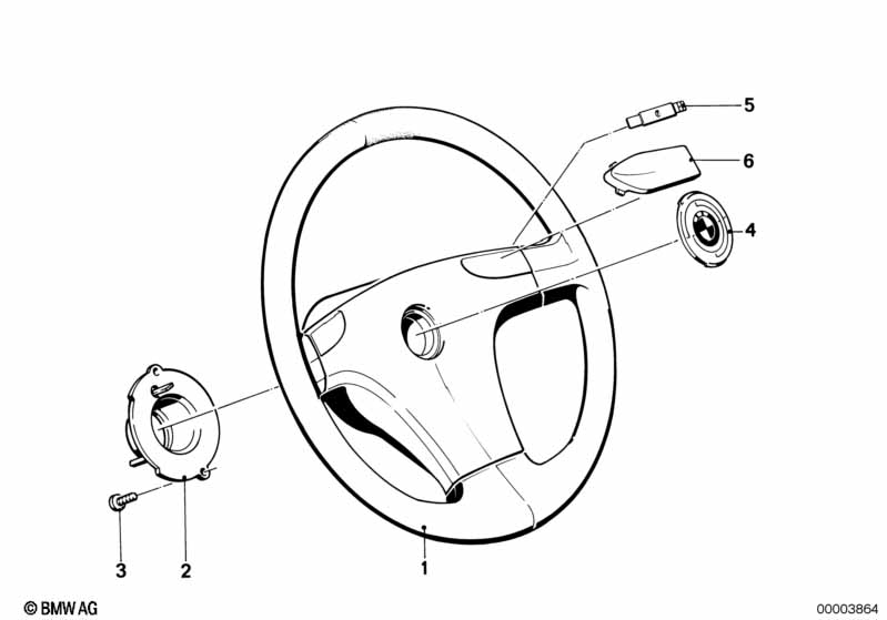 Sports steering wheel