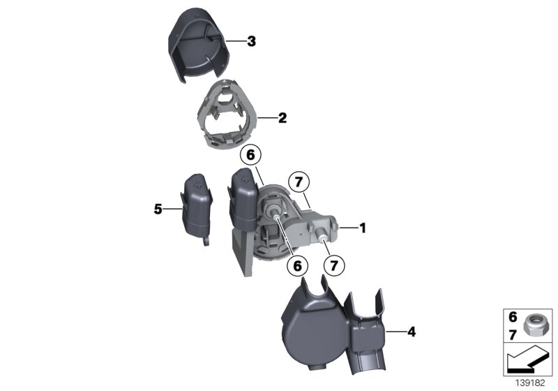 Genuine BMW 61149279484 E81 E87 E88 Cover (Inc. 320d) | ML Performance UK Car Parts