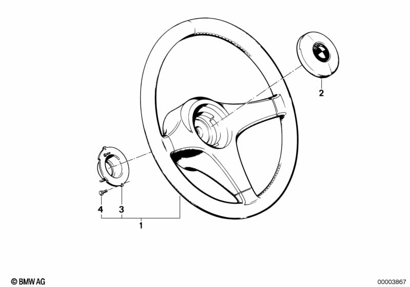 Sports steering wheel