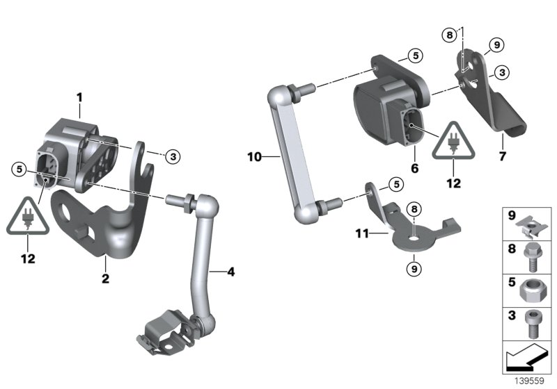 Genuine BMW Mini 07119904303 E46 E86 Fillister-Head Screw M5X10-8.8-ZNNIV (Inc. 325d) | ML Performance UK Car Parts