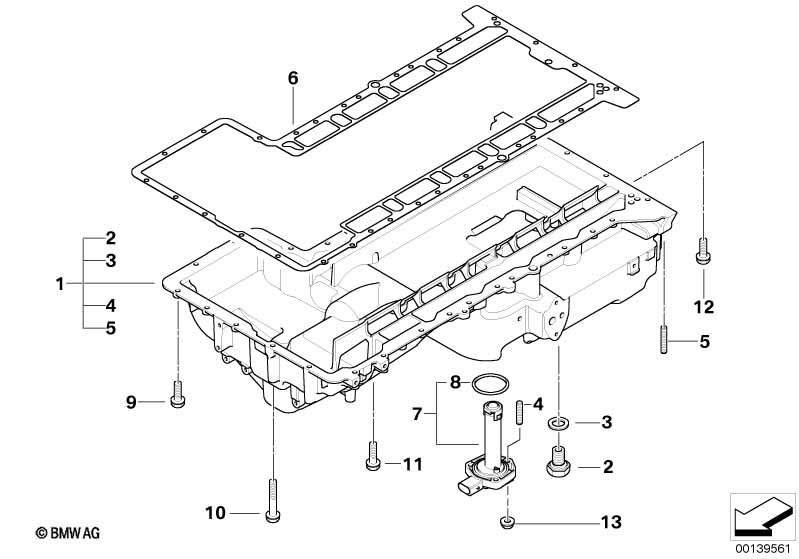 Genuine BMW 11137836568 E64 E60 E61 Fillister-Head Screw M6X22 (Inc. M5 & M6) | ML Performance UK Car Parts