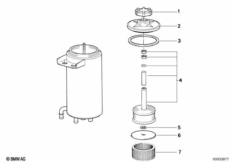 Oil carrier levelling device/singl.parts