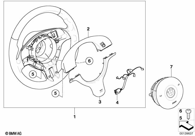 Genuine BMW 32342282992 E46 Sports Steering Wheel Airbag Alcantara (Inc. M3) | ML Performance UK Car Parts