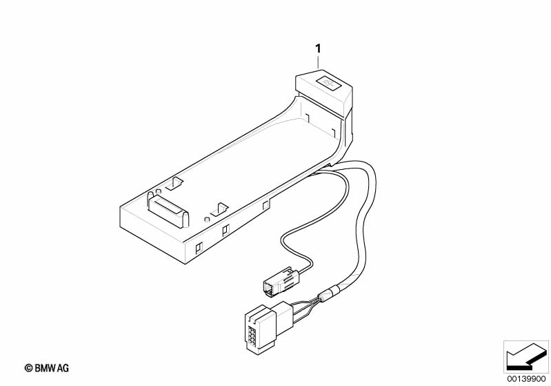 Bluetooth SA644 hands-free retrofit kit