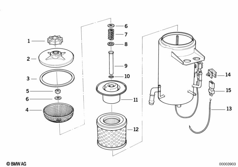 Oil carrier ASC+T/single parts