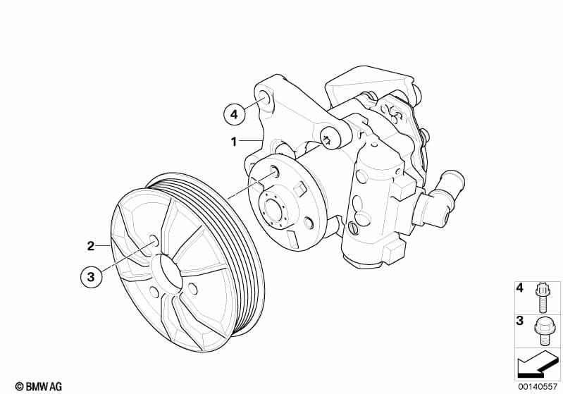 Power steering pump