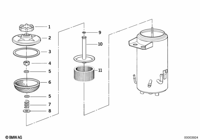 Oil carrier ASC+T/single parts