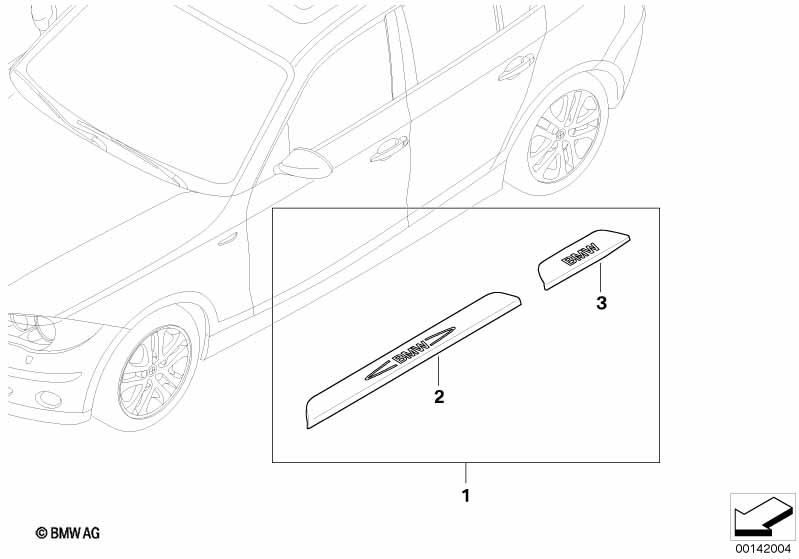 Illuminated door sill strip retrofit kit