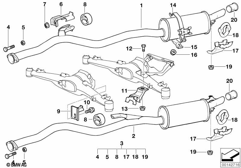 Genuine BMW 18211728332 E34 Rubber Ring (Inc. 525i, 520i & 524td) | ML Performance UK Car Parts