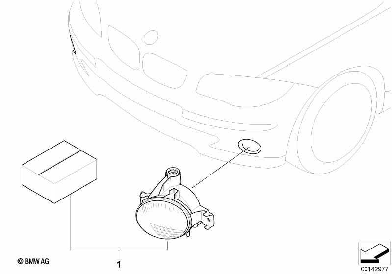 Retrofit kit cornering light