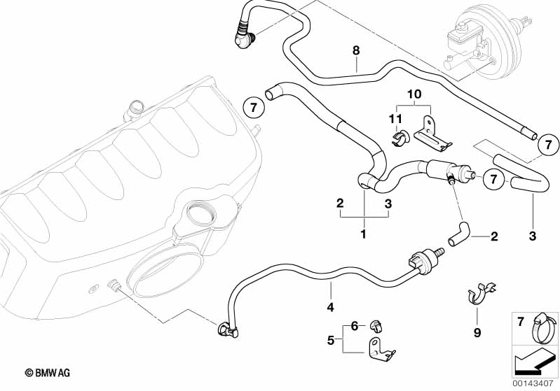Vacuum control - engine
