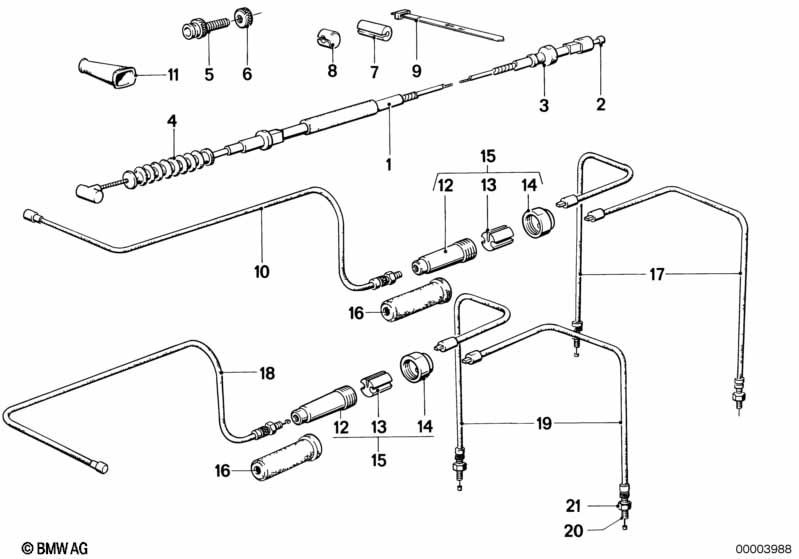 Genuine BMW 32731230840 Adjuster (Inc. R 80 GS, R 100 GS & R 65 RT) | ML Performance UK Car Parts