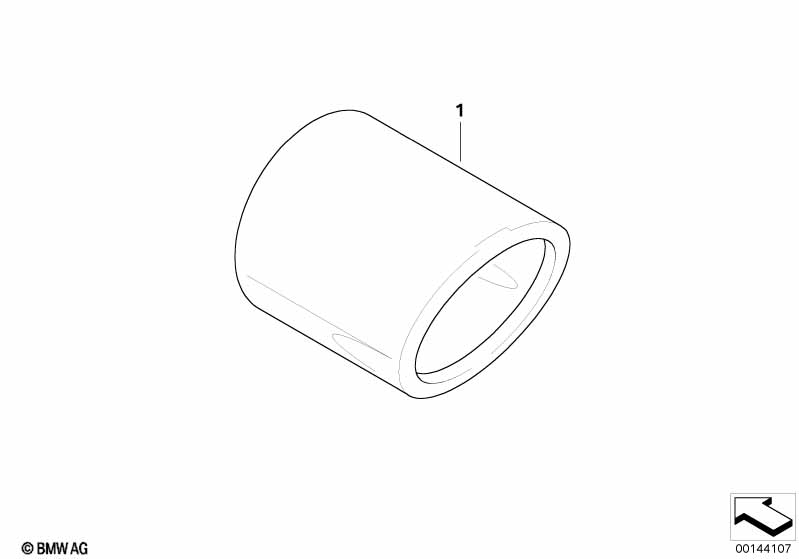Tailpipe tip