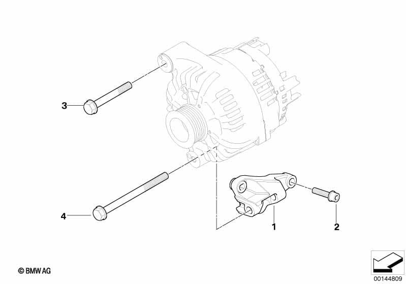 Alternatormounting parts