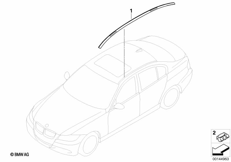 Retrofit of exterior items in car color