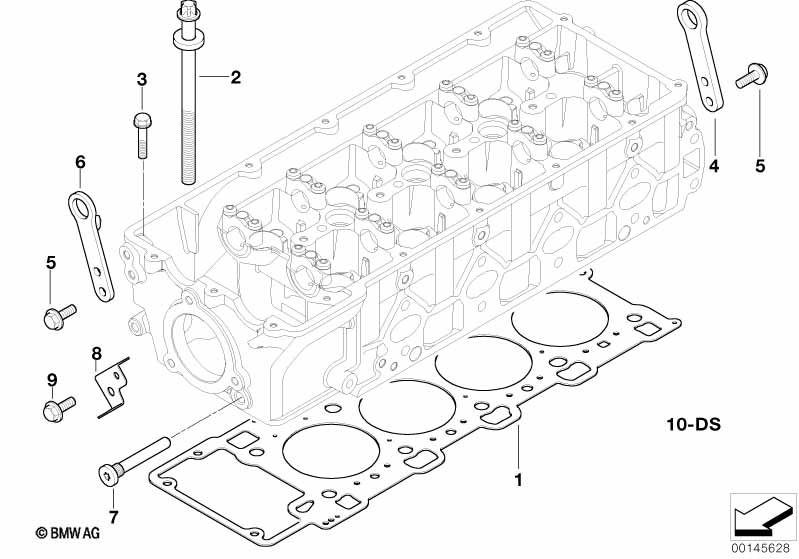 Genuine BMW 11127794647 E65 Loop (Inc. 745d) | ML Performance UK Car Parts