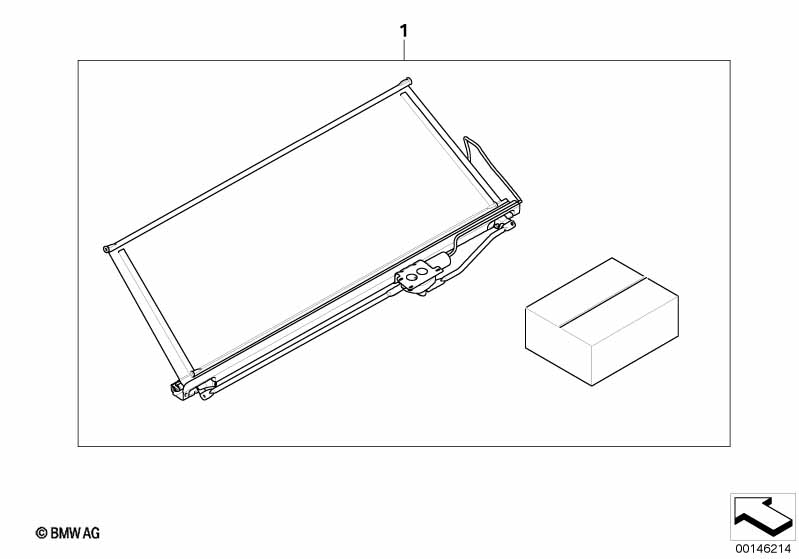 Supplementary set sun blind electr.