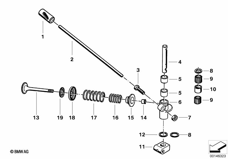 Genuine BMW 11341744325 Valve Collet (Inc. 3.0CSiL, 3.0S & 3.0CSL) | ML Performance UK Car Parts