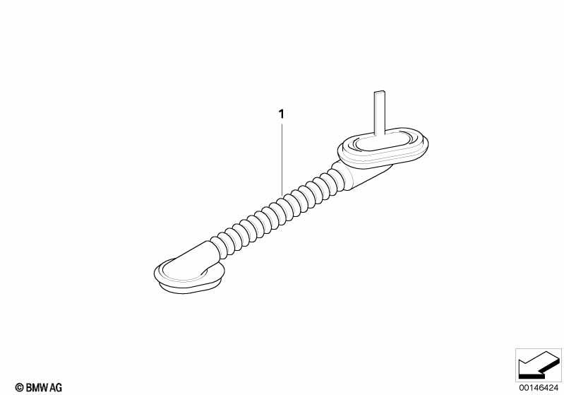 Genuine BMW 61136919382 E81 E87 Rubber Grommet, Trunk Lid (Inc. 118d, 116i & 120d) | Duco Car Parts UK Car Parts