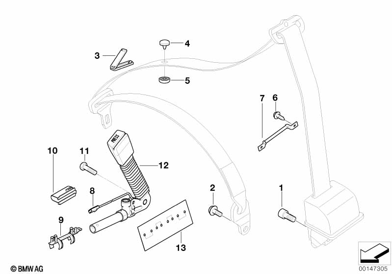 Genuine BMW 52108099190 E83 Cover (Inc. X3) | ML Performance EU Car Parts