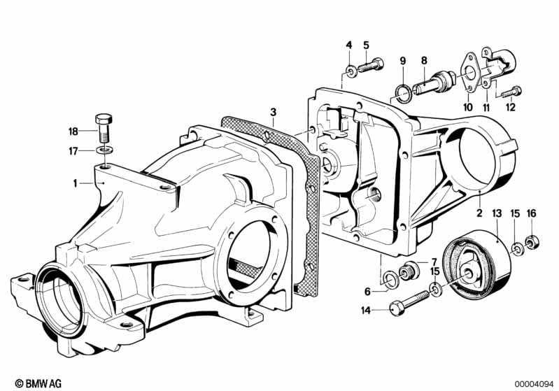 Final drive cover/trigger contact