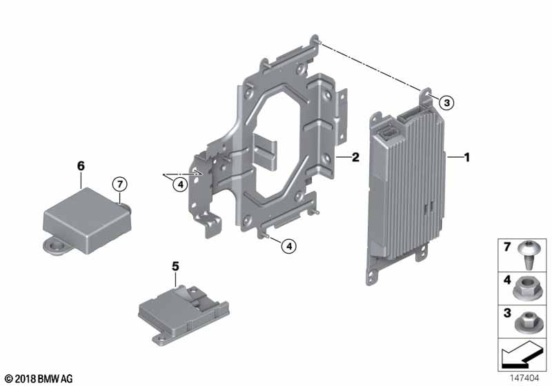 Single parts SA 633, trunk