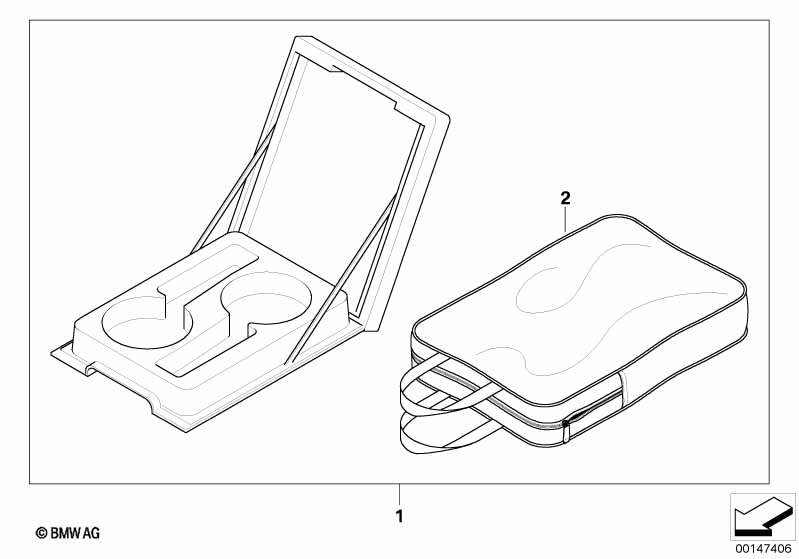 Cup holder-module