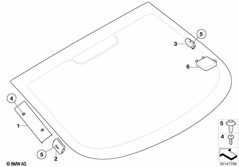 Components, antenna amplifier, diversity