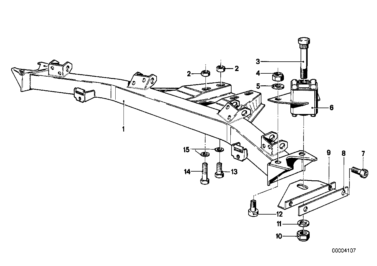 Genuine BMW 33321115961 E21 Bracket Right (Inc. 320, 318i & 323i) | ML Performance UK Car Parts