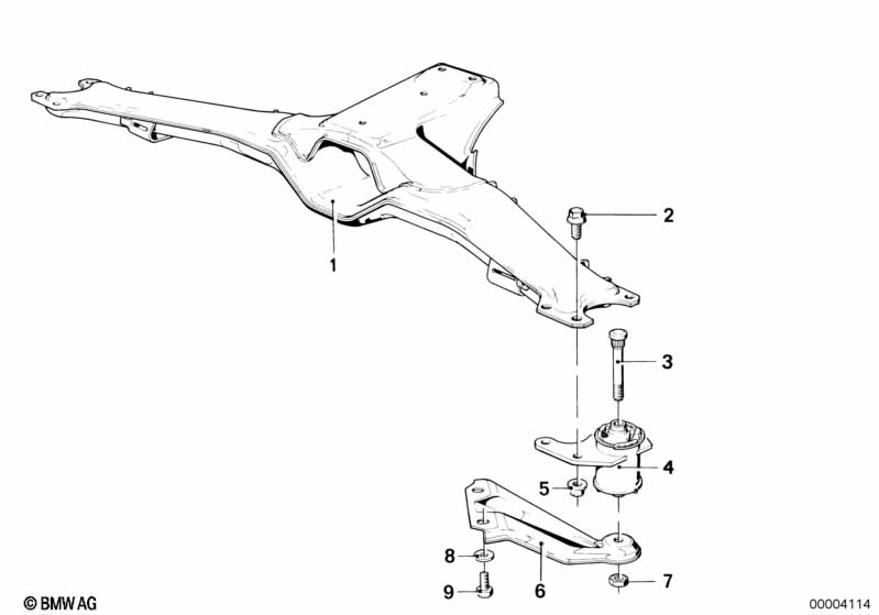 Rear axle carrier