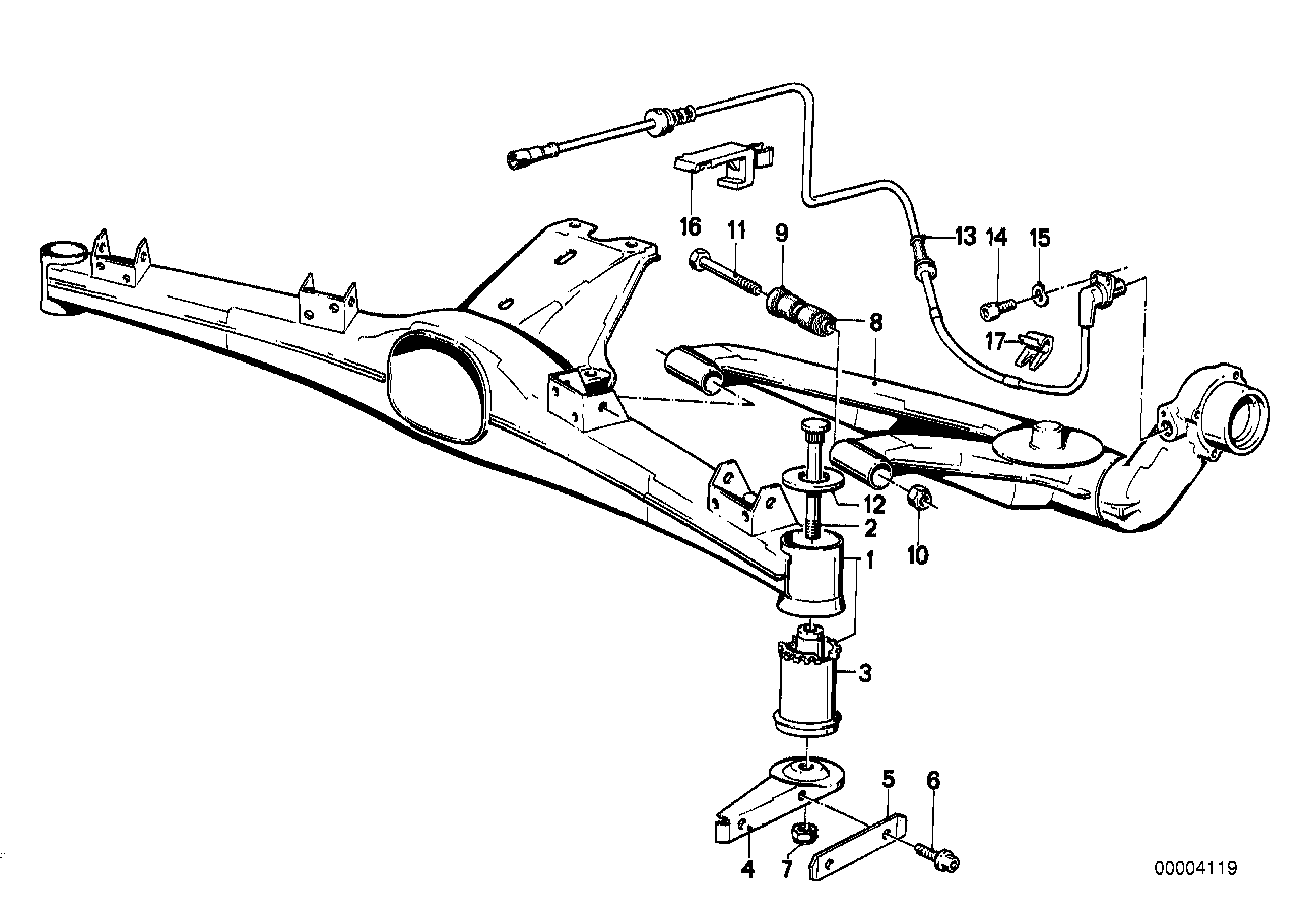 Genuine BMW 33321128481 E30 E36 Push Rod Left (Inc. 316i 1.6, 318ti & M3) | ML Performance UK Car Parts