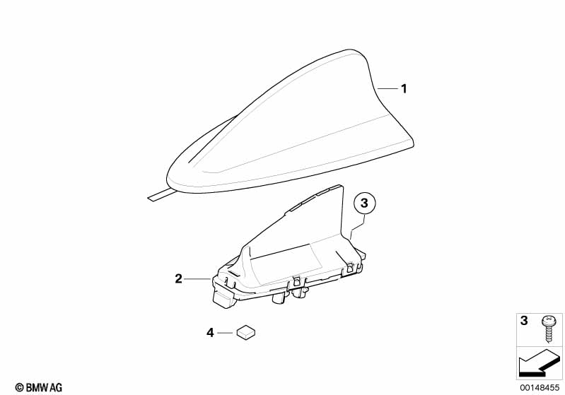 Single parts antenna