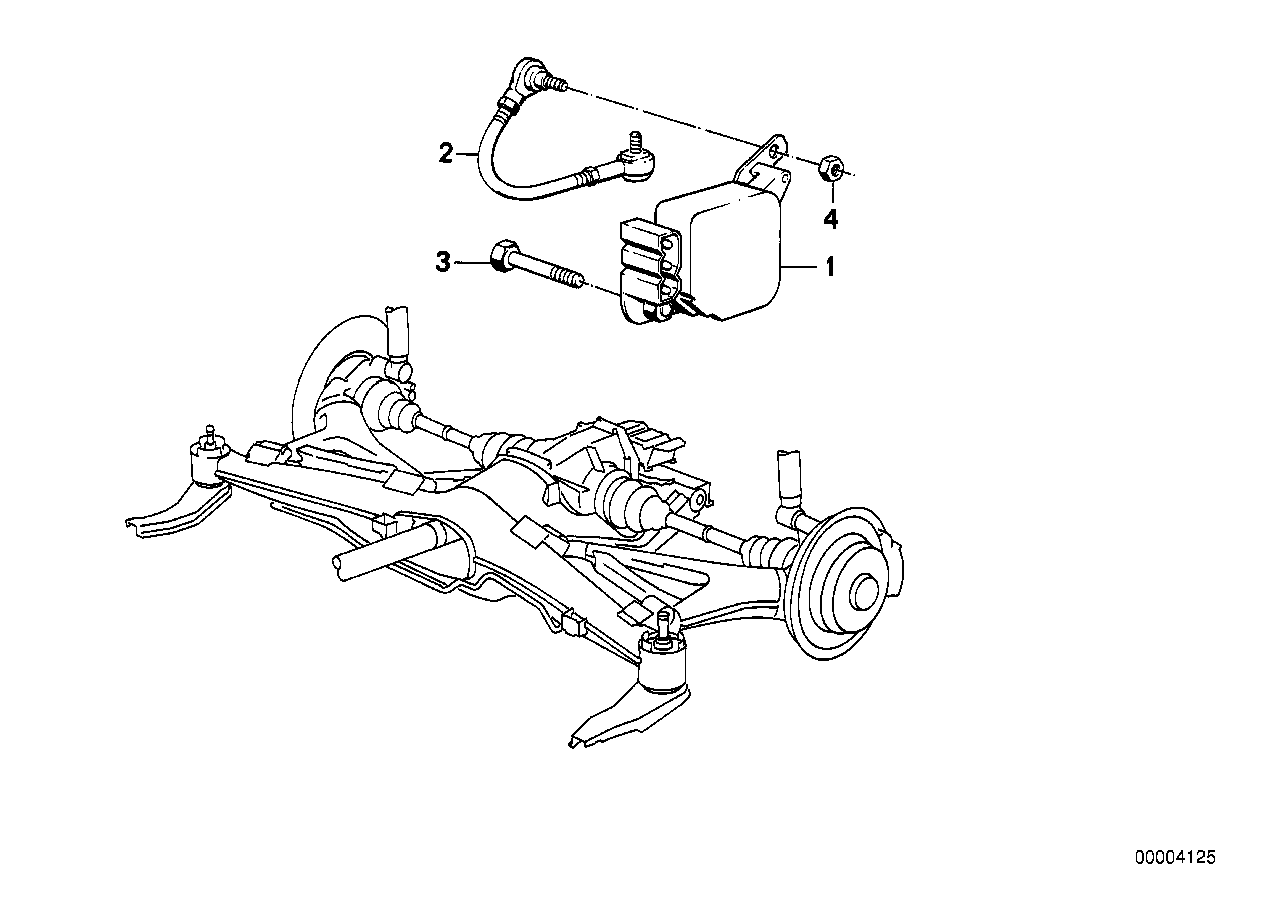 Genuine BMW 37141179870 E34 E32 Rod (Inc. M5 3.6) | ML Performance UK Car Parts