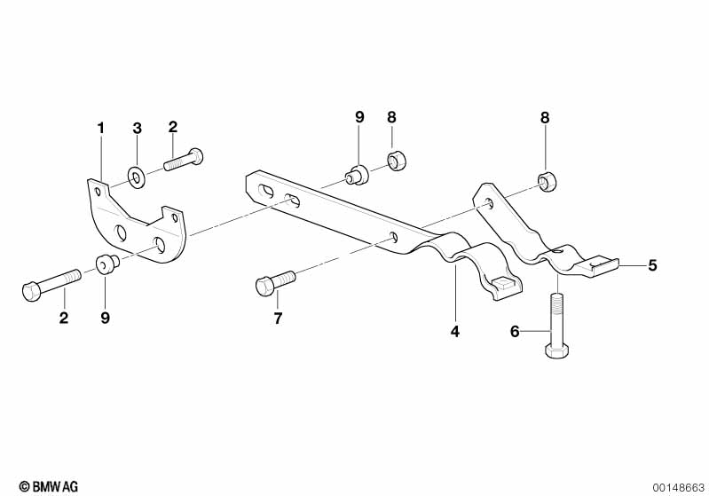 Genuine BMW 18101433249 E46 E36 E39 Clamp Upper D=45mm/50mm (Inc. 330i, 325Ci & 330Ci) | ML Performance UK Car Parts
