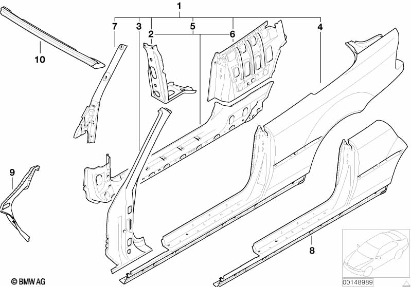 Body-side frame